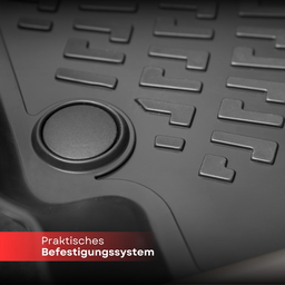 3D Auto Gummimatten & Kofferraumwanne Set für Volvo XC60 (2.Gen) Baujahr ab 2017 ( Mitteltunnel passt Nicht in Recharge ) thumbnail